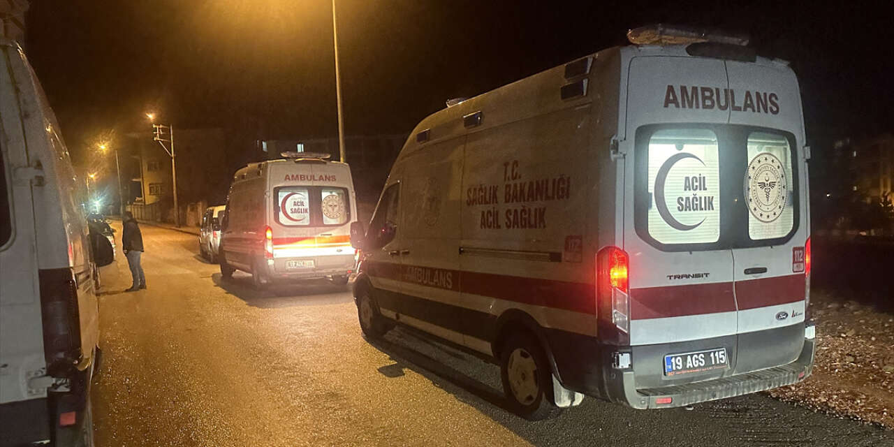 Alaca’da karı koca sobadan sızan gazdan zehirlendi