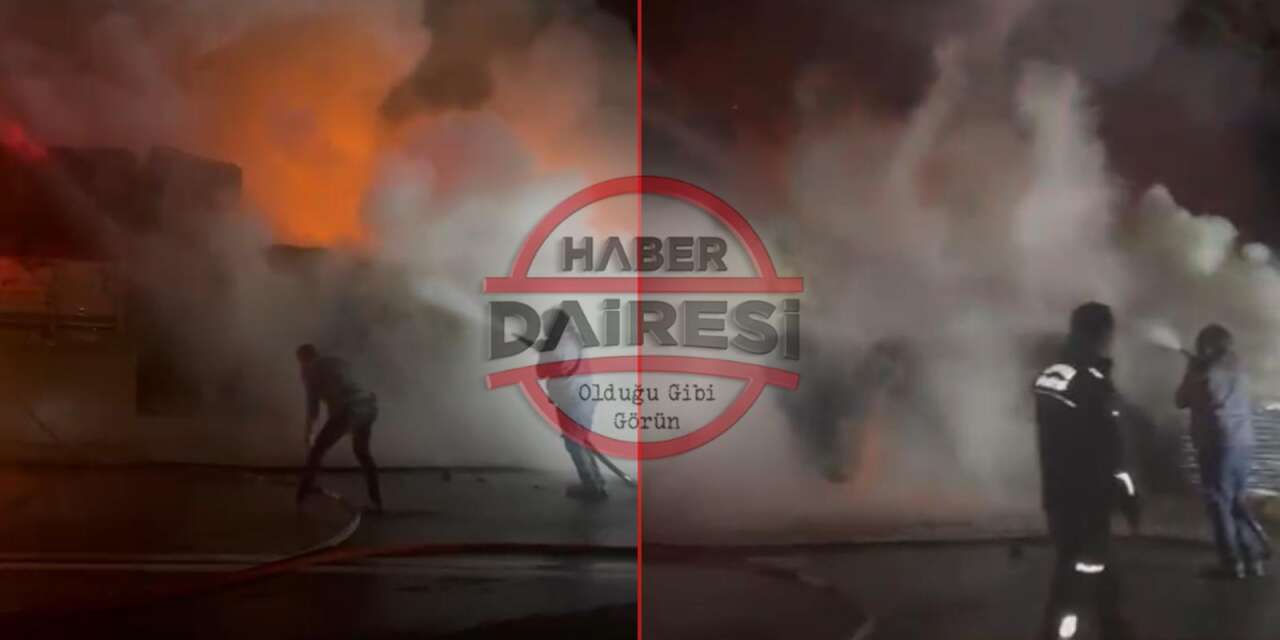 Antalya - Konya yolunda kereste yüklü kamyon alev aldı, yol kapatıldı