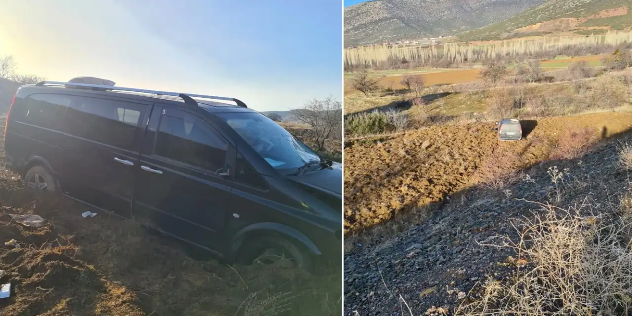 Konya yolunda minibüs şarampole uçtu! 10 yaralı var