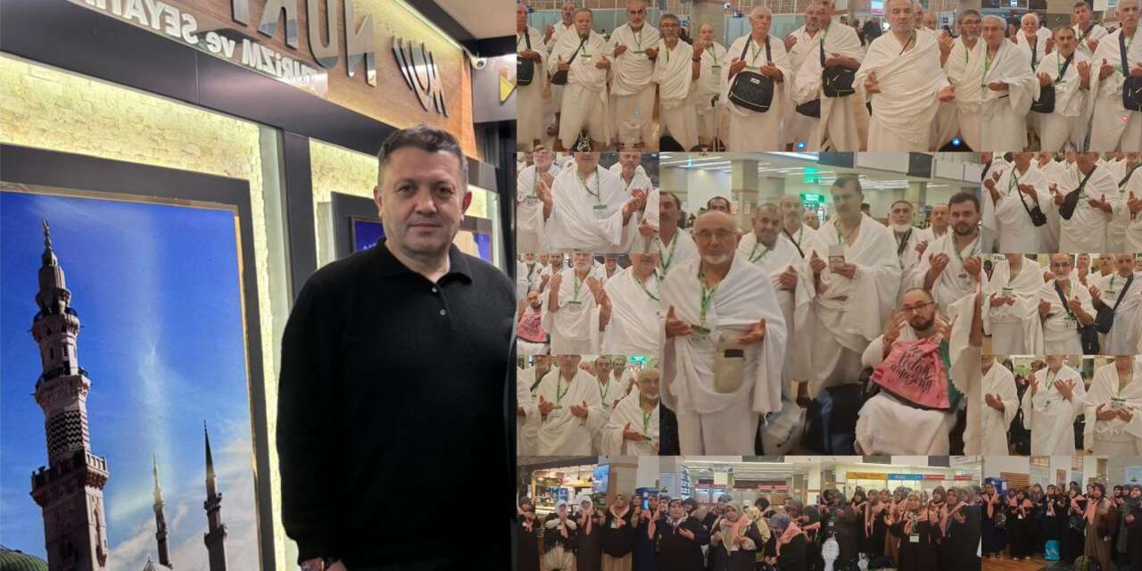 Konya’da Ramazan Umresi kafilesi gözyaşları ve dualarla uğurlandı