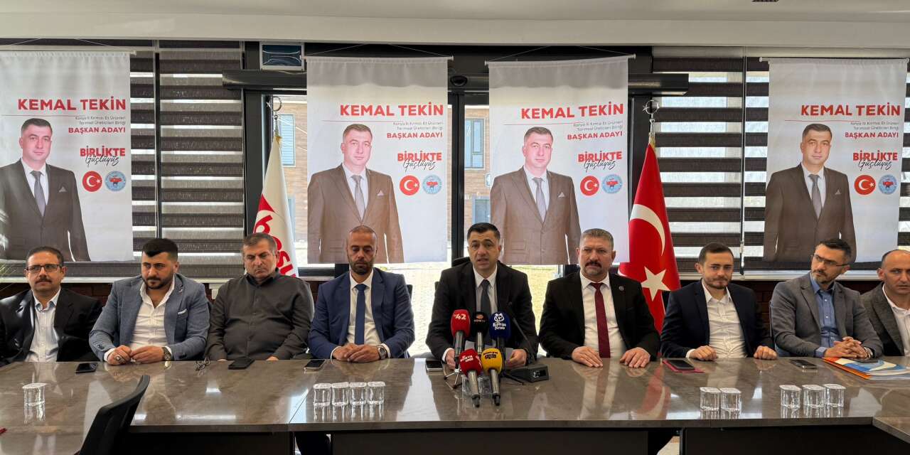 Kemal Tekin, Konya Kırmızı Et Üreticileri Birliği başkanlığına aday oldu
