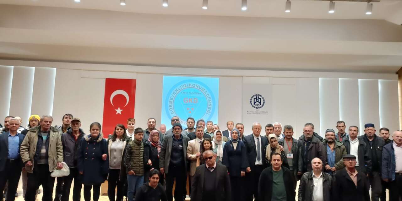 Görmeyenleri Koruma Derneği Konya Şubesi’nde başkan değişmedi