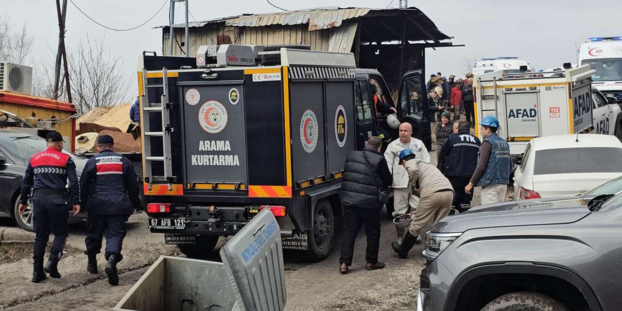 Zonguldak’ta maden ocağında göçük! Çok sayıda ekip sevk edildi