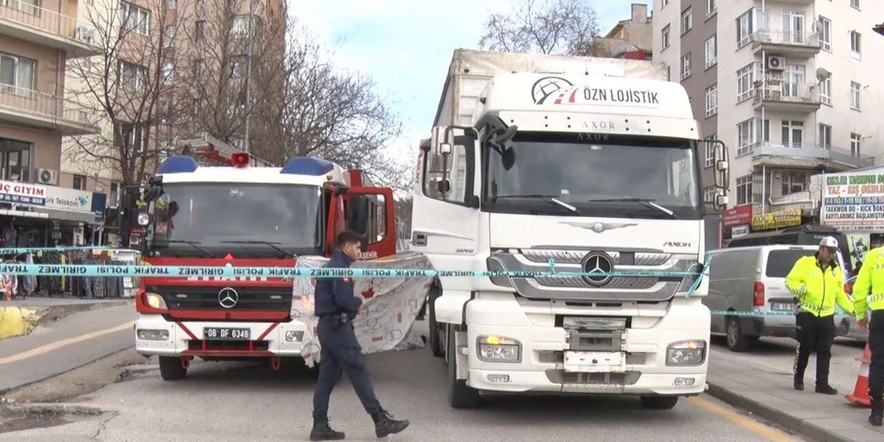 TIR’ın ezdiği yaşlı kadın hayatını kaybetti