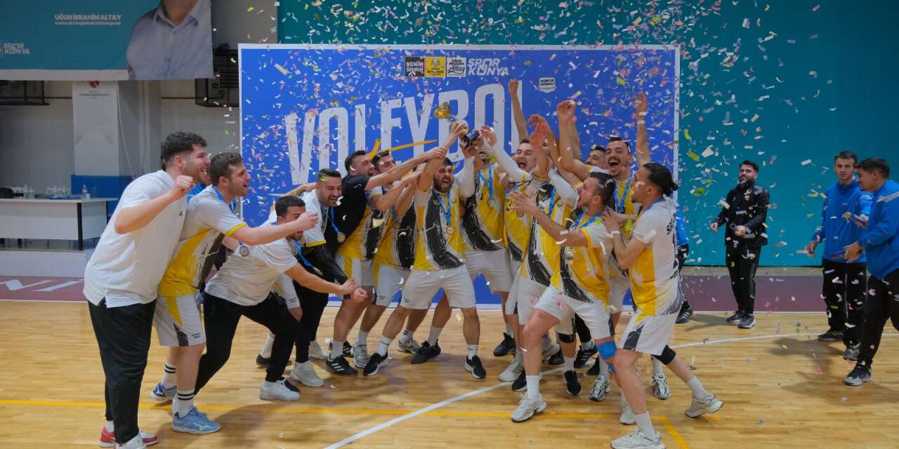 Konya Büyükşehir çalışanları bu sefer kupa için yarıştı