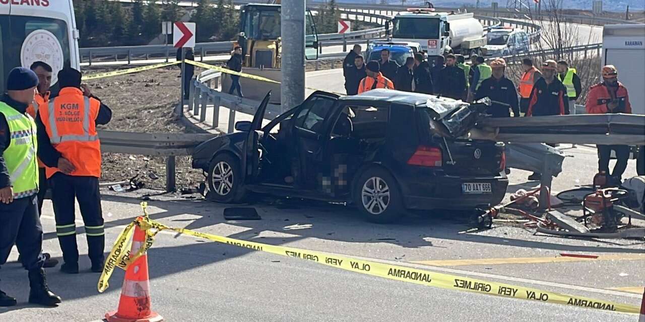Konya yolunda kaza! Anne ve baba öldü, çocukları yaralı