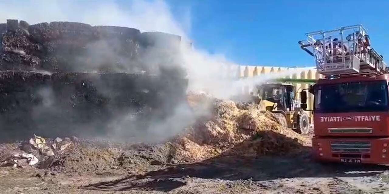 Konya’daki OSB’de yangın paniği