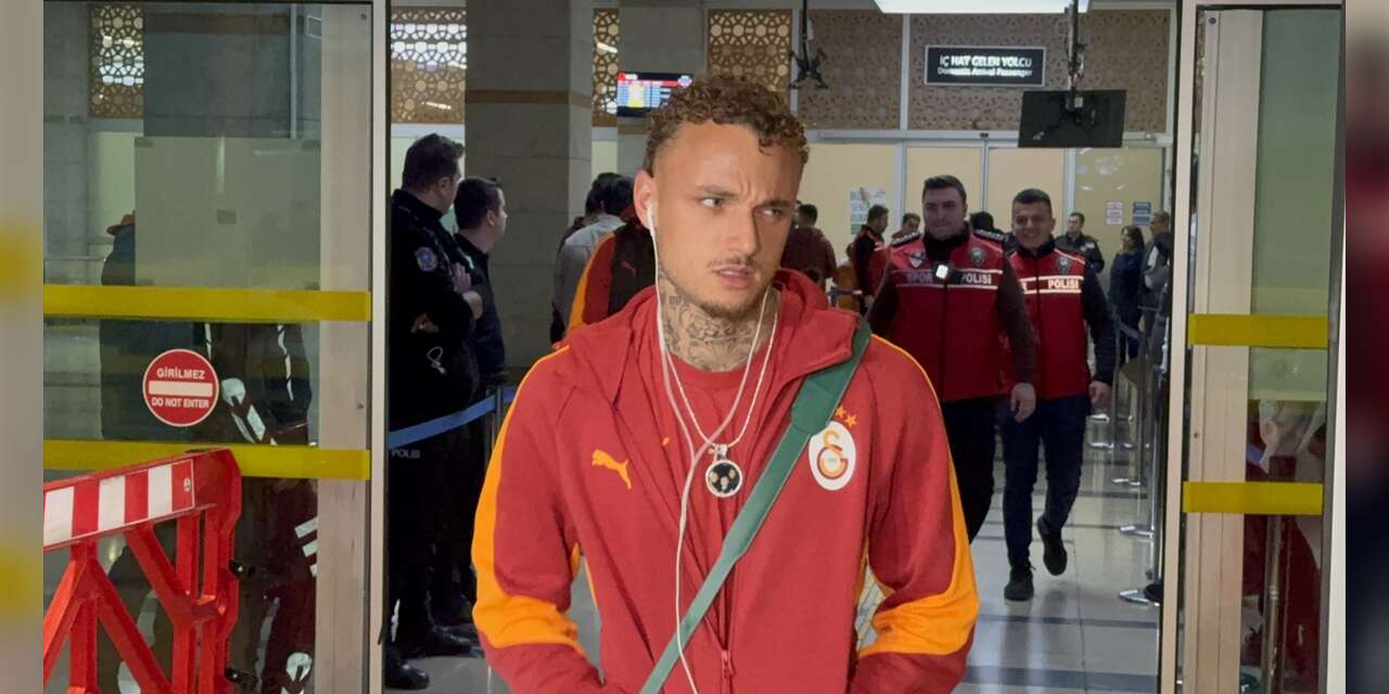 Konyaspor’un rakibi Galatasaray Konya'da coşkuyla karşılandı