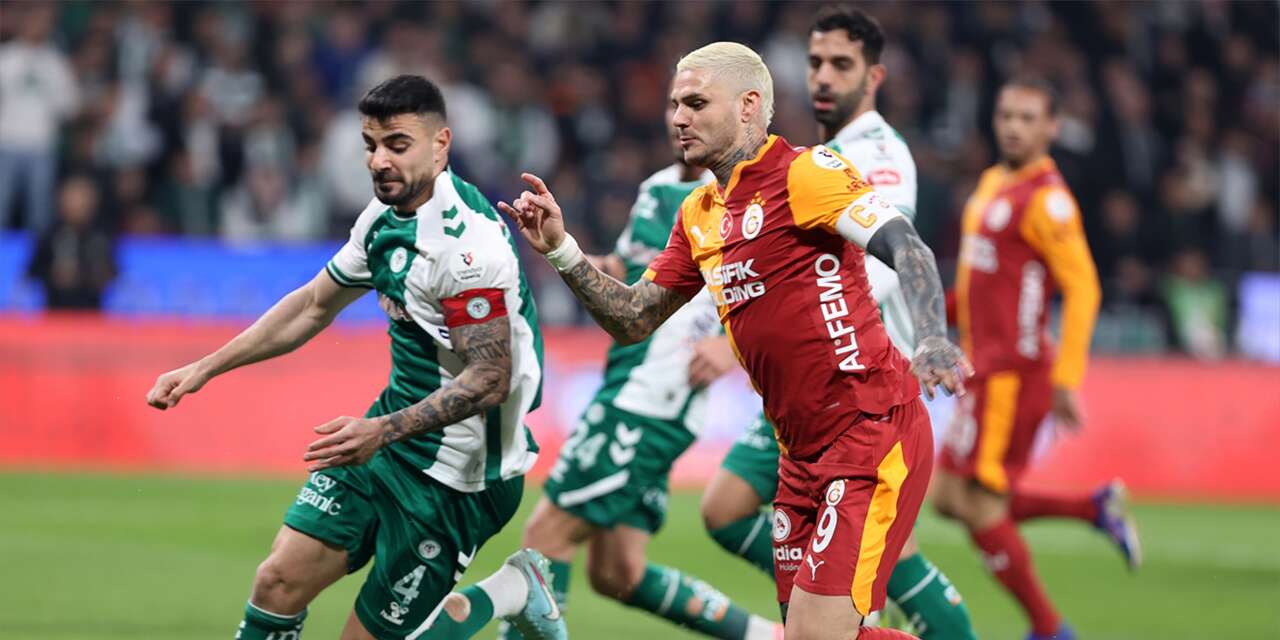 Konyaspor evinde Galatasaray’ı devirdi! 12 maçlık hasret bitti