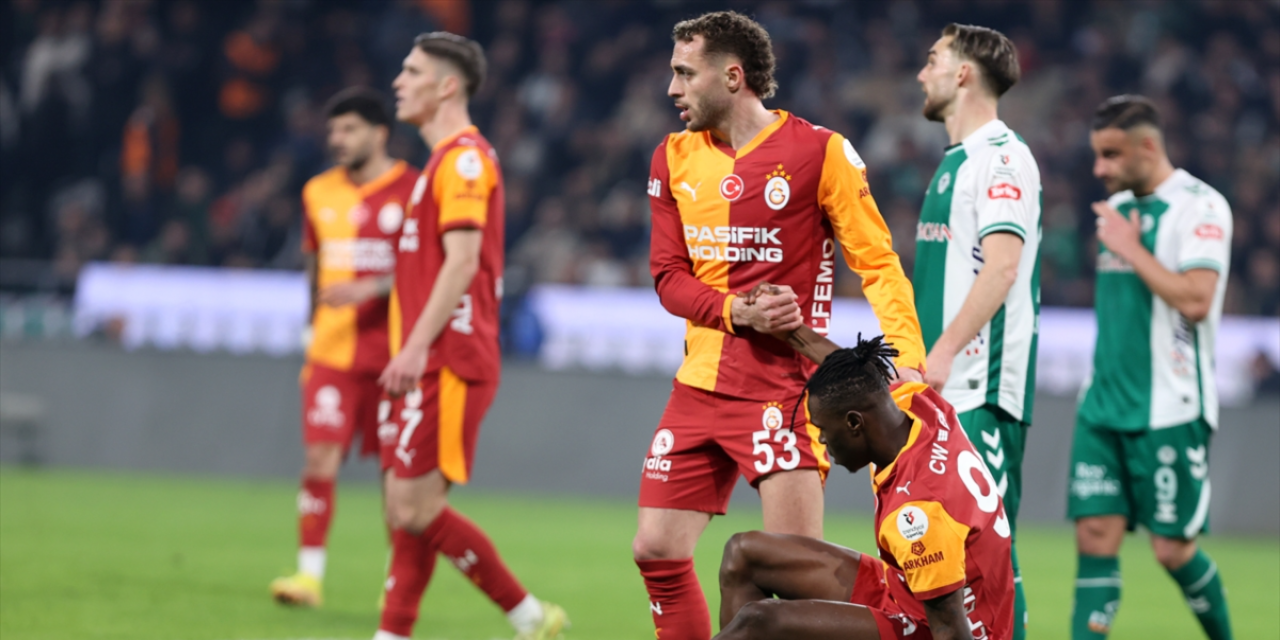Galatasaray’a zirve yarışında darbeyi Konyaspor vurdu