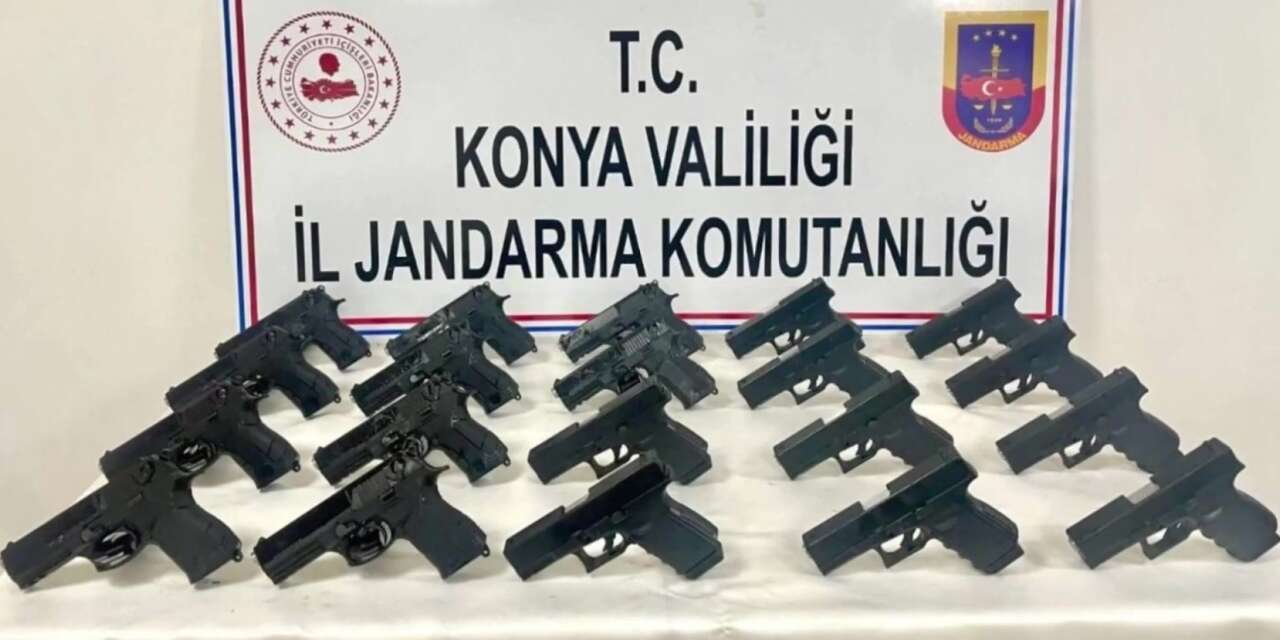 Konya dahil 27 ilde silah kaçakçılarına operasyon