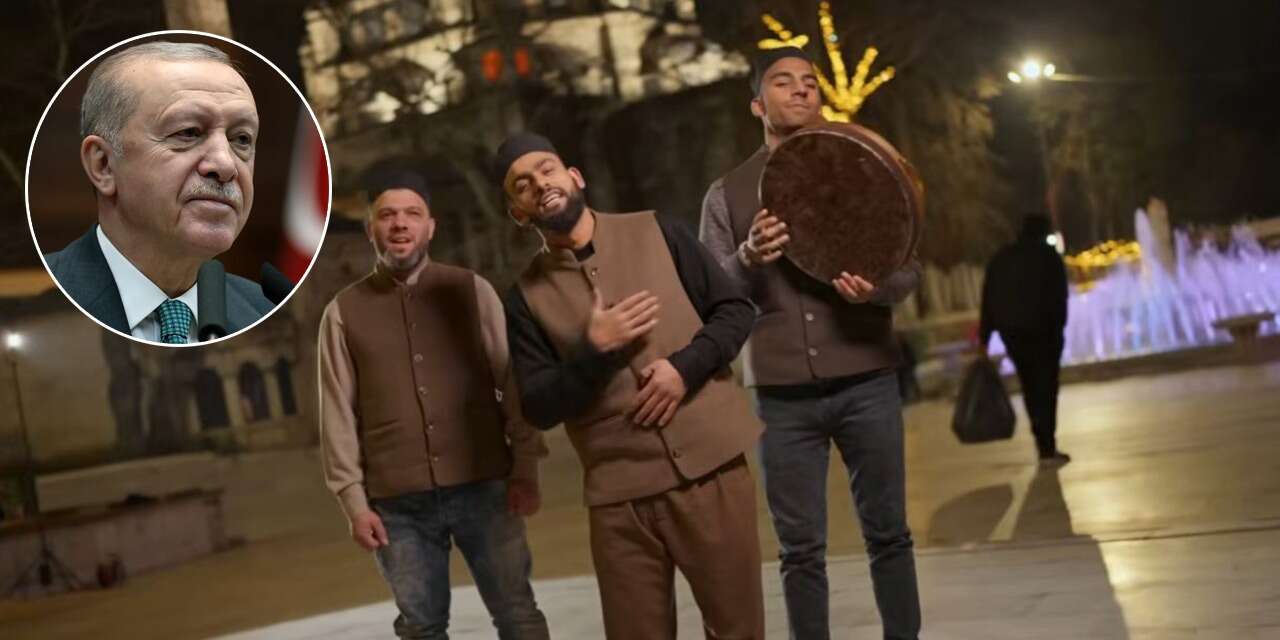 Cumhurbaşkanı Erdoğan, dillerden düşmeyen ilahiye gönderme yaptı