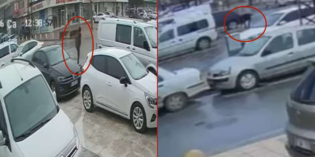 Yer Konya! Düşürdüğü telefonun başına geleni, güvenlik kameralarından izledi