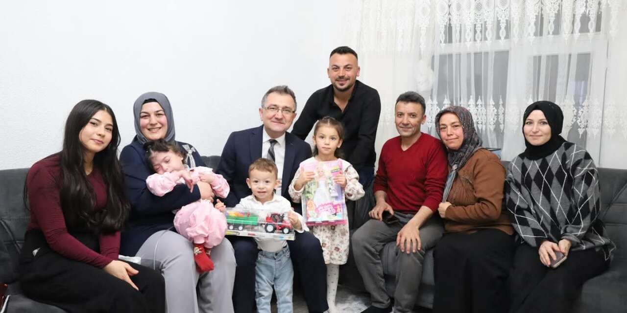 Başkan İbrahim Önal, Yeşilyurt’ta gönül sofrasına konuk oldu