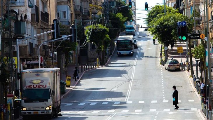 İsrail'de sokağa çıkma yasağı