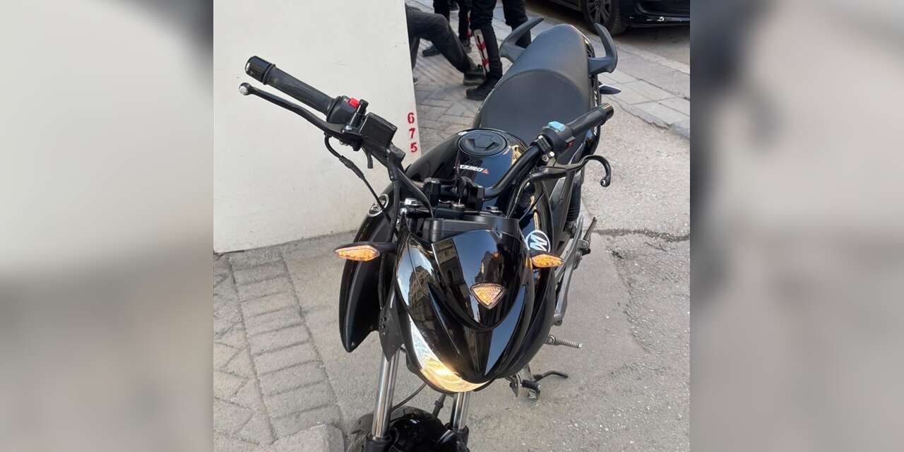 Polisten kaçan motosiklet sürücüsü 436 bin lira ceza yedi