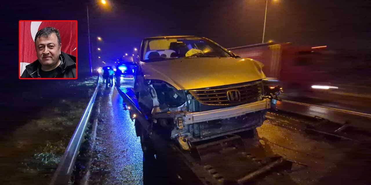 Kalp krizi geçirip kaza yapan öğretmenden acı haber geldi