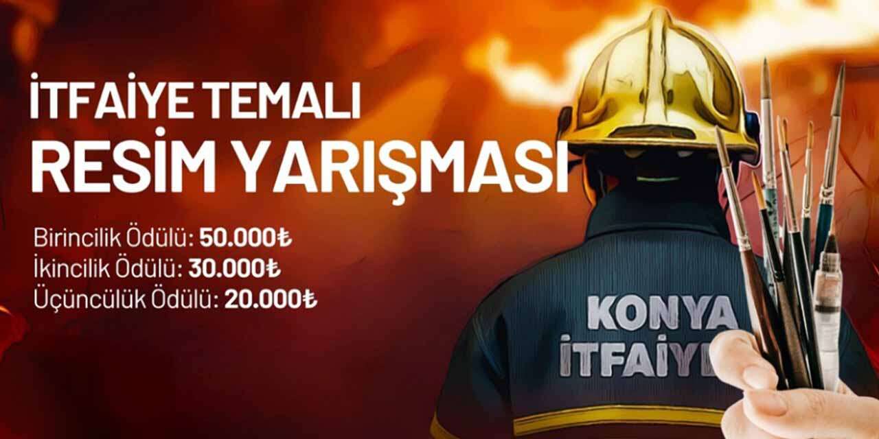 Konya Büyükşehir’den ödüllü resim yarışması