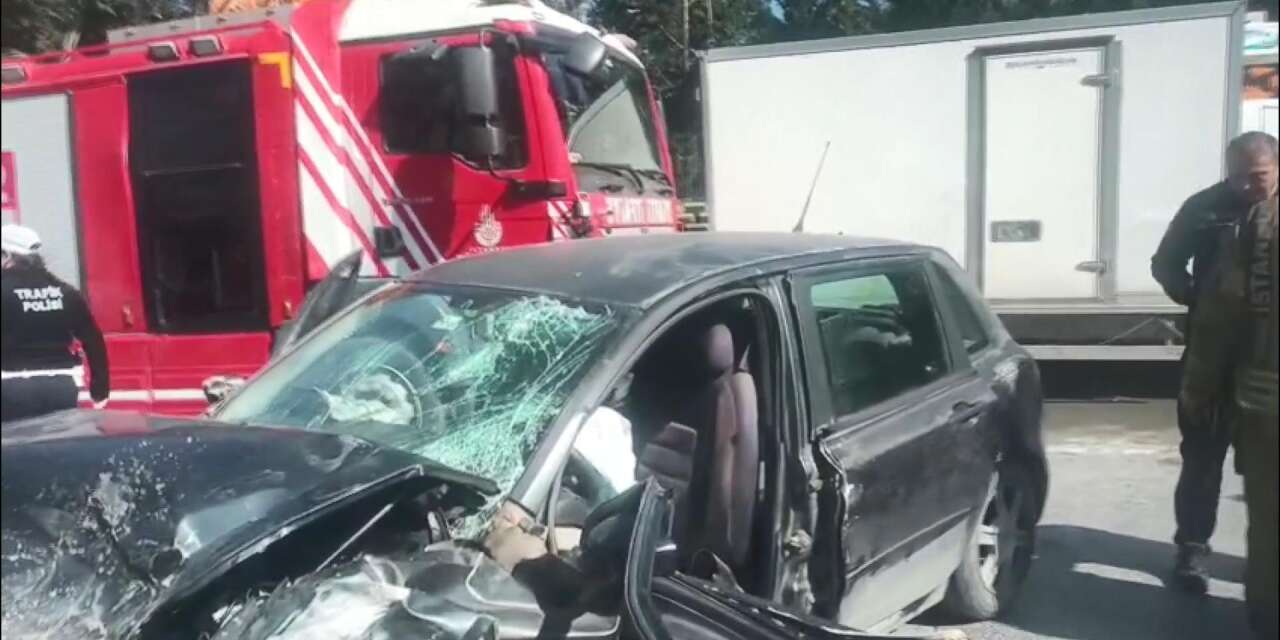 Otomobille hafif ticari araç kafa kafaya çarpıştı! Ali Kahveci öldü