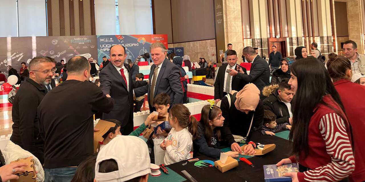 Konya Bilim Merkezi, Cumhurbaşkanlığı Külliyesi'ndeki Ramazan etkinliklerine ortak oldu