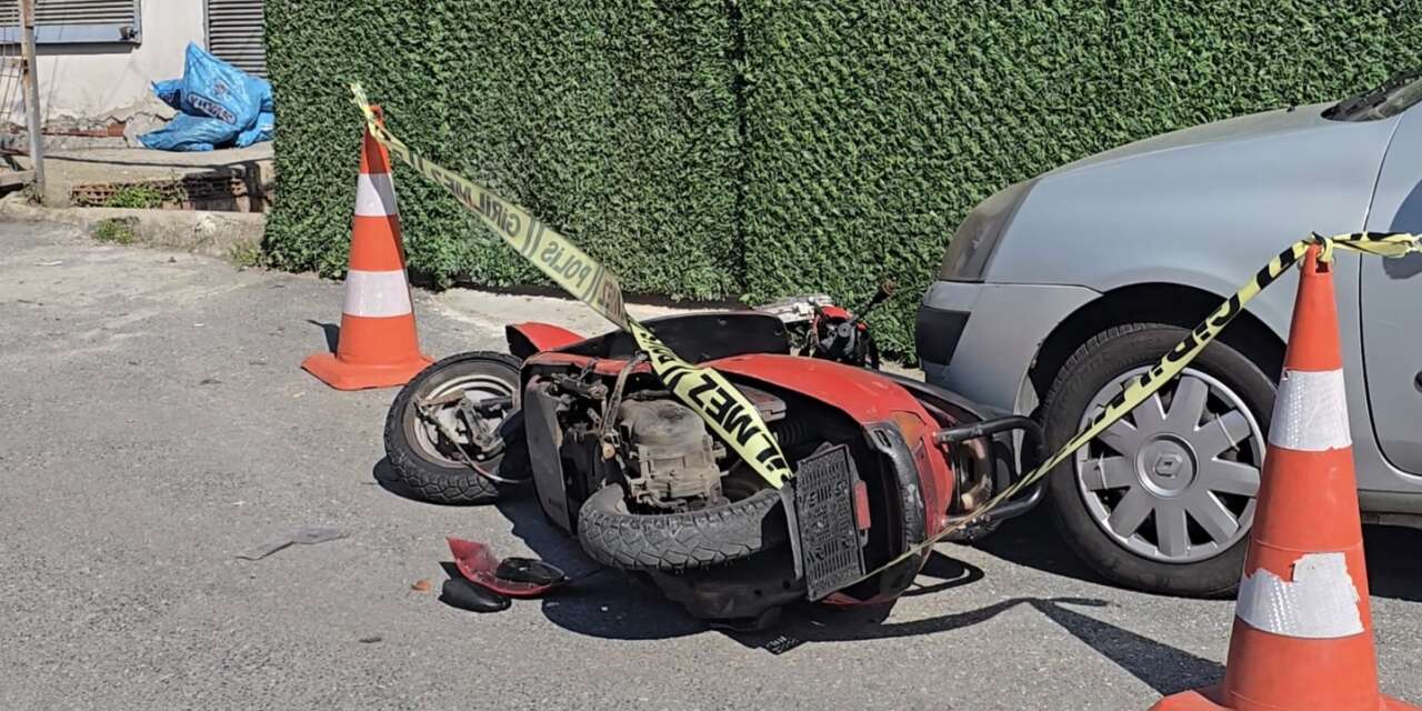 Motosiklet elektrik direğine çarptı! Üniversite öğrencisi Muhammed öldü