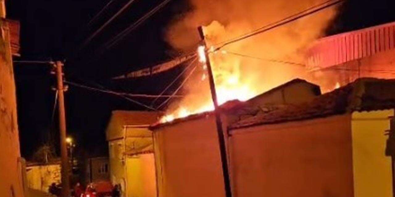 Karı-koca çıkan yangında hayatını kaybetti