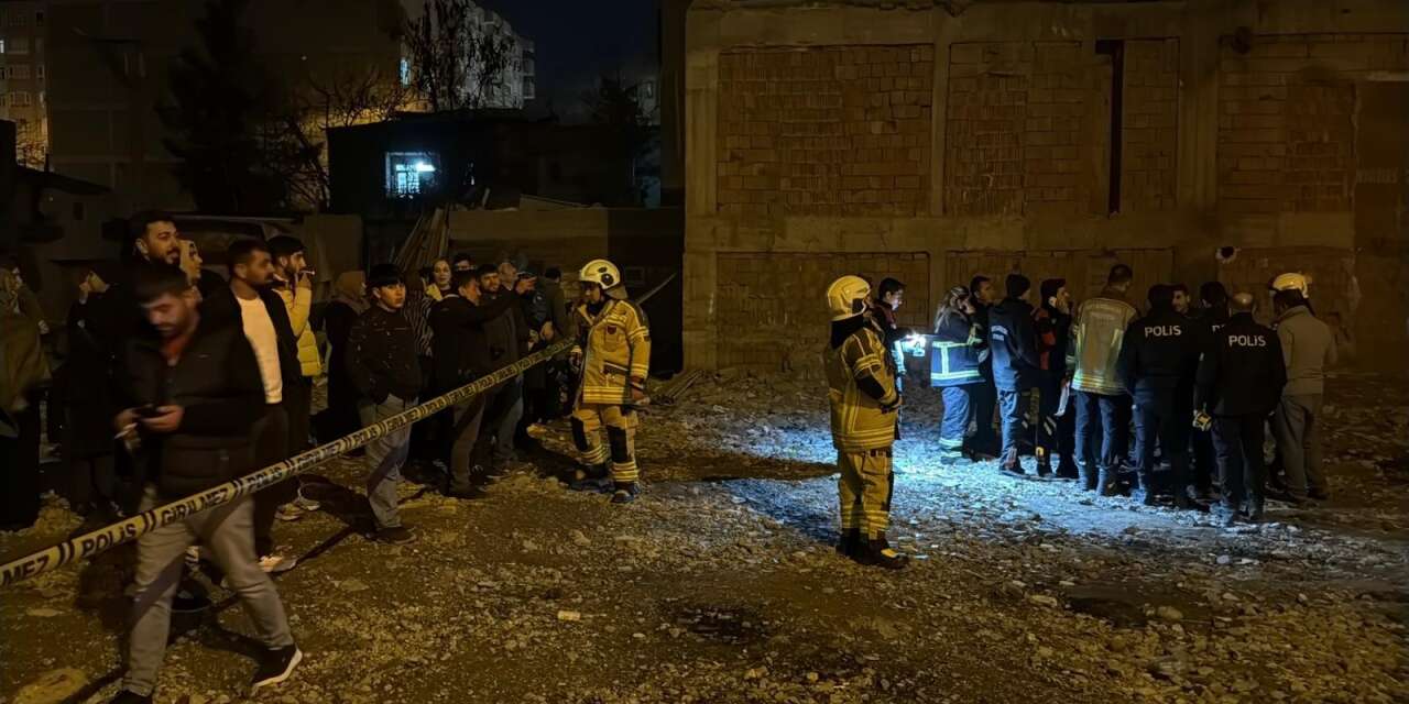 8 katlı binada korku dolu anlar! Hemen boşaltıldı