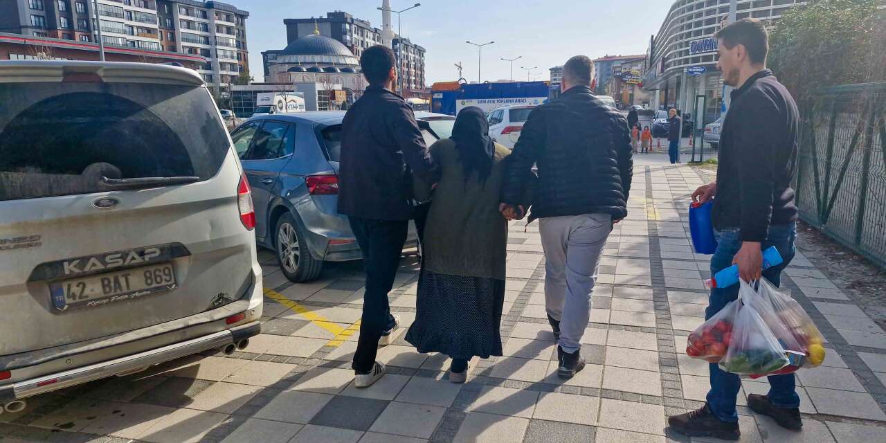 Konya’nın Meram ilçesinde dilenci avı