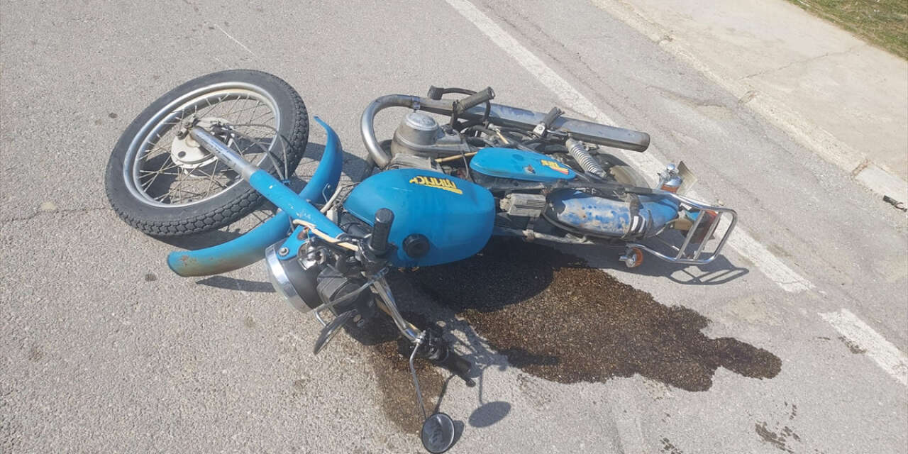 Konya’da motosiklet – otomobil kazası! 3 yaralı var