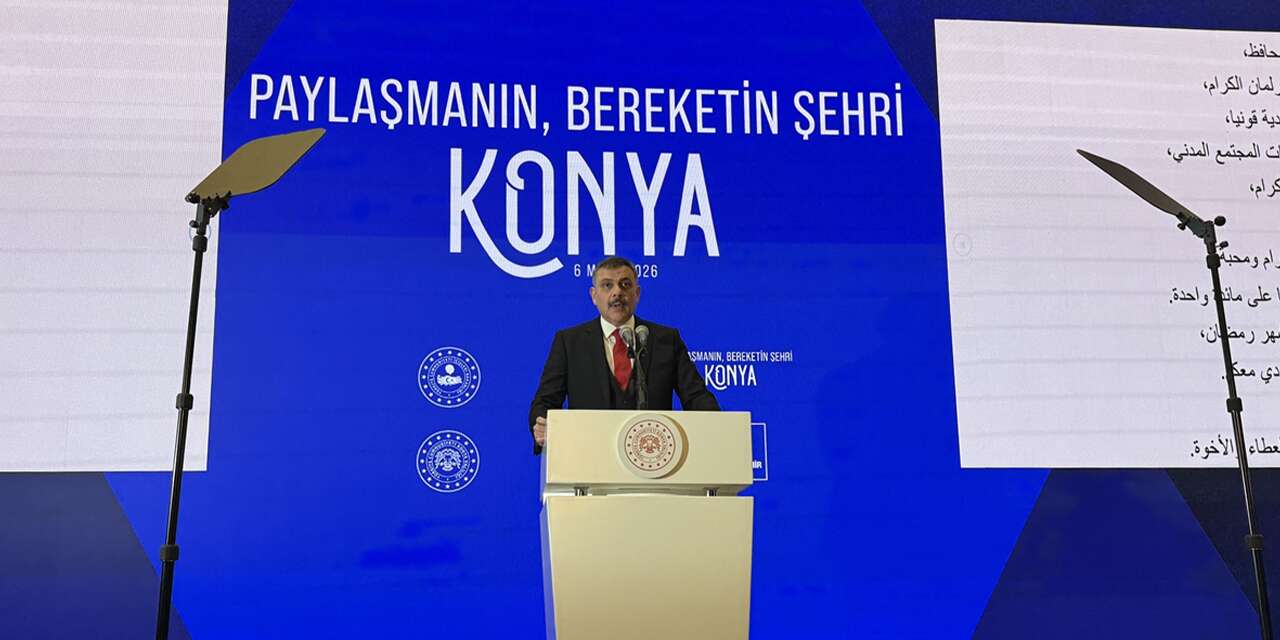 Bakan Çiftçi Konya’da konuştu: “Rotasını kendi çizen bir Türkiye var"