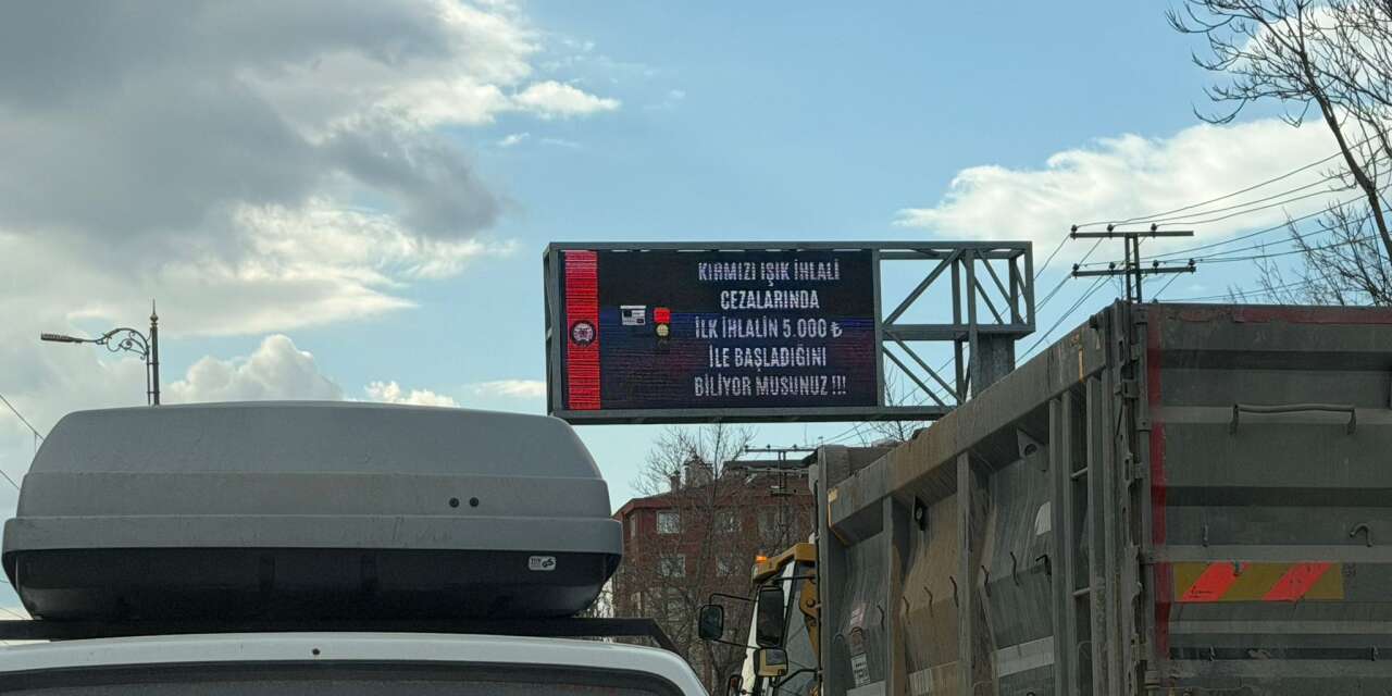 Yeni trafik cezaları cep yakınca Konya’da dijital uyarı başladı