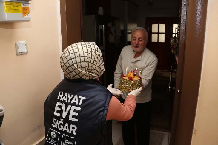 Zor günlerde Meram'da yaşanan güzellikler umutları yeşertti