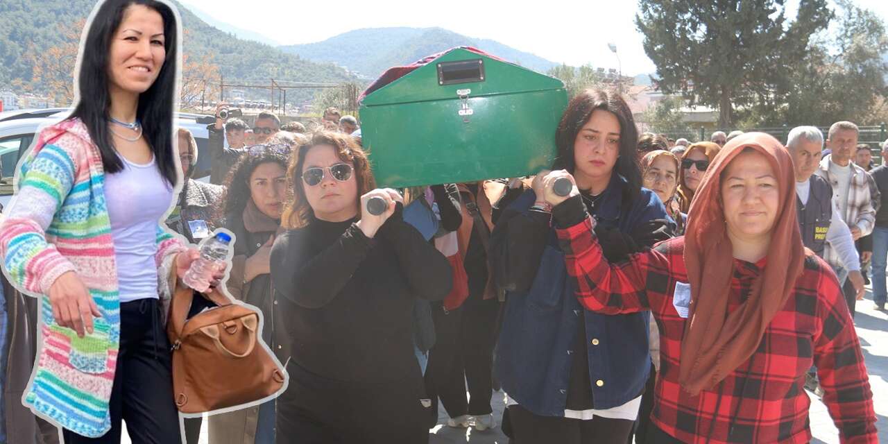 8 Mart Kadınlar Günü’nde kocasının katlettiği Sermin Bacak toprağa verildi
