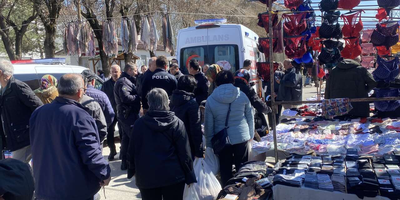 Pazarda sopalı kavga! 3 kişi yaralandı