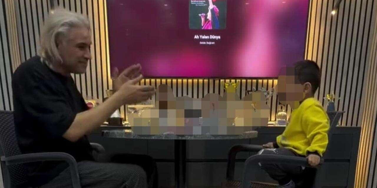 3 yaşındaki oğlunu alkol masasına oturtan babaya gözaltı