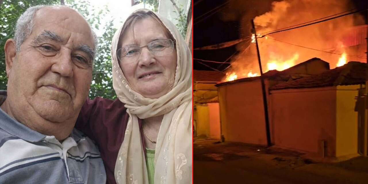 Yaşlı çifti öldüren yangında altın detayı