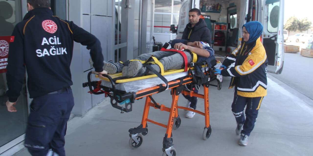 Konya’da inşaatta çalışan işçi ikinci kattan düştü