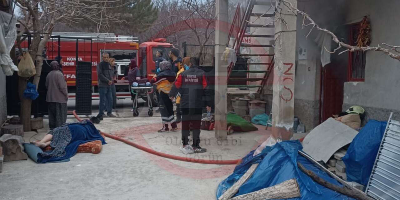 Konya’da yangın faciası! Sedef Sarıtaş öldü, eşinin durumu ağır
