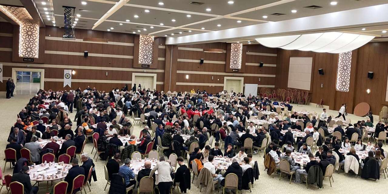 Konya amatör spor ailesi aynı sofrada