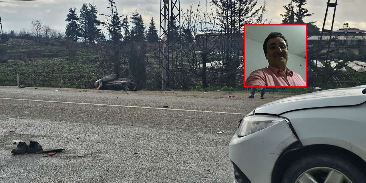 Otomobille çarpışan motosiklet sürücüsü İsmet Kaçal öldü