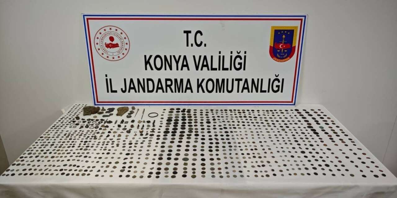 Kolay yoldan zenginlik hayali, Konya’da jandarma baskınıyla yarıda kaldı