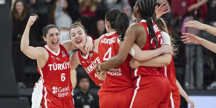 A Milli Kadın Basketbol Takımı, 2026 Dünya Kupası'nı garantiledi