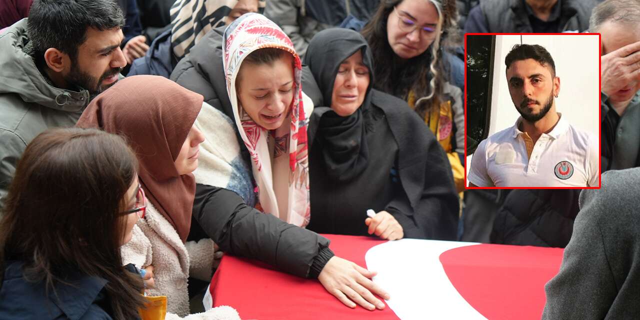 Ambulans kazasında ölen sağlık çalışanına acı veda