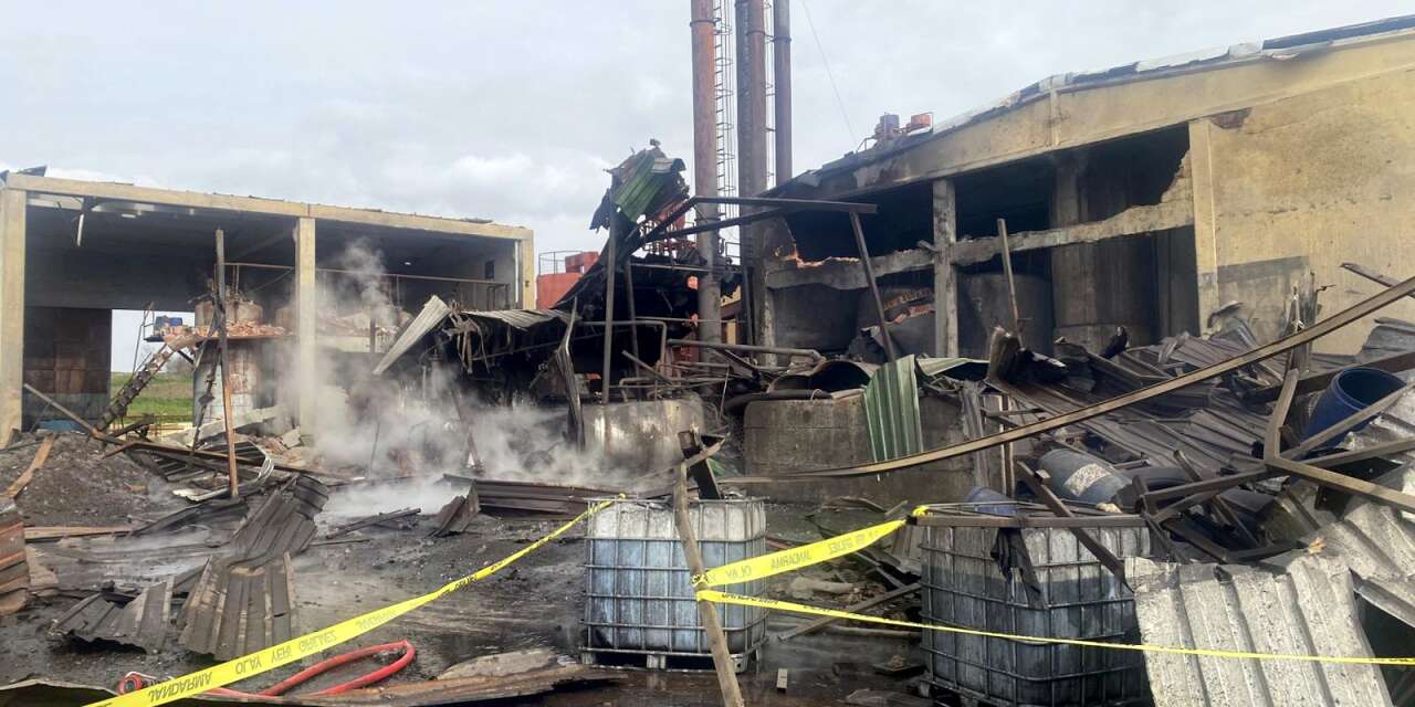 Fabrikada patlama! 1 işçi öldü