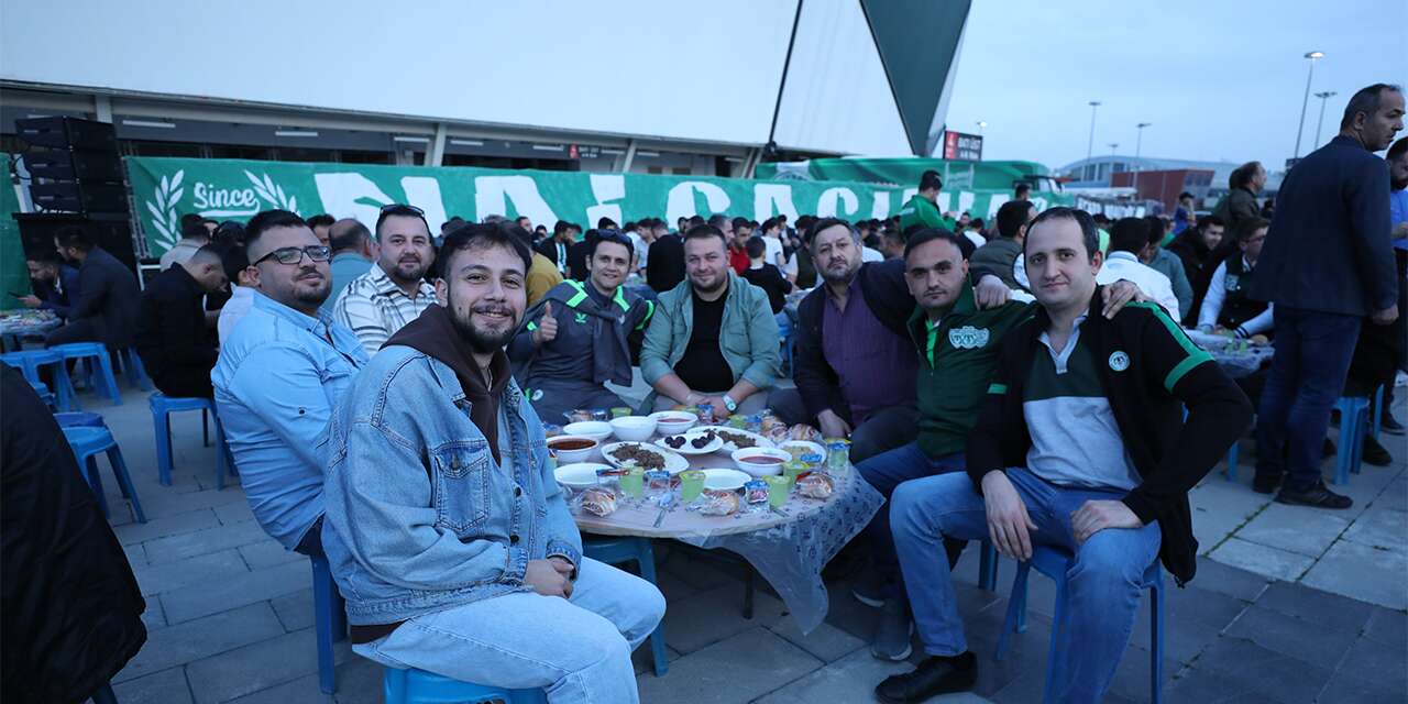 Konyaspor taraftarları Gençlerbirliği maçı öncesi iftar sofrasında buluşacak