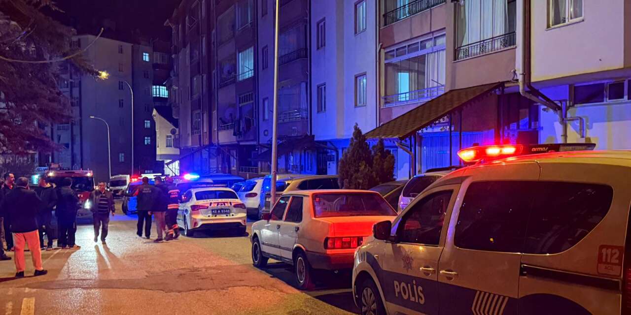 Konya’da silah sesi ekipleri alarma geçirdi, güvenlik görevlisi hayatını kaybetti
