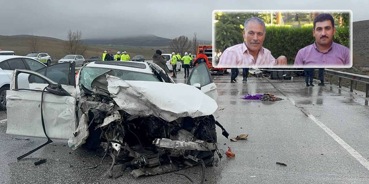 Konya’da kazada kurbanı baba ve oğluna bayram günü acı veda