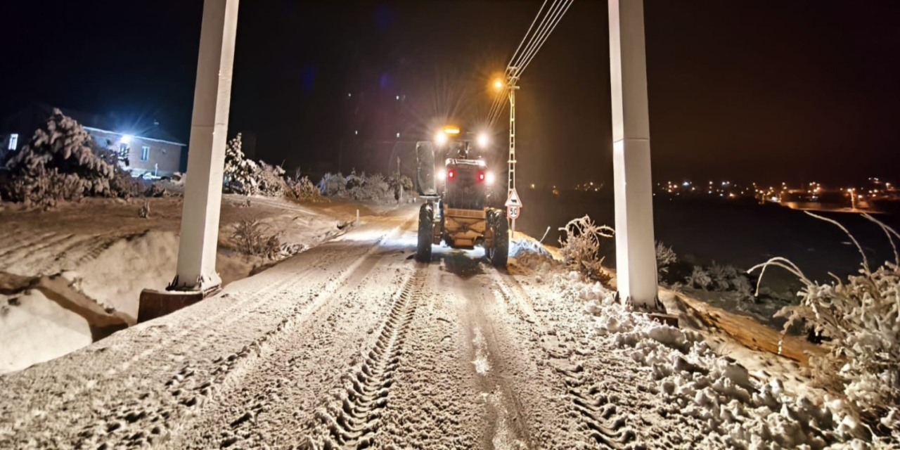Konya’da Mart ayında kar sürprizi