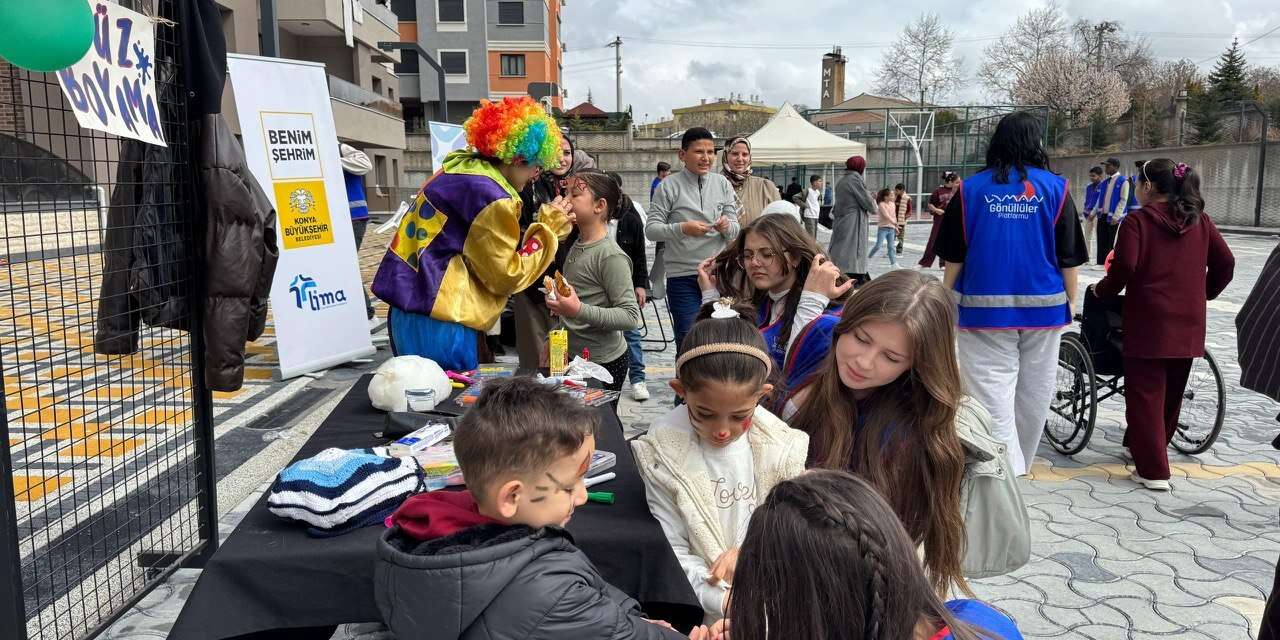 Filistinli çocuklar, Konya’nın LİMAN’ı ile bayram yaptı