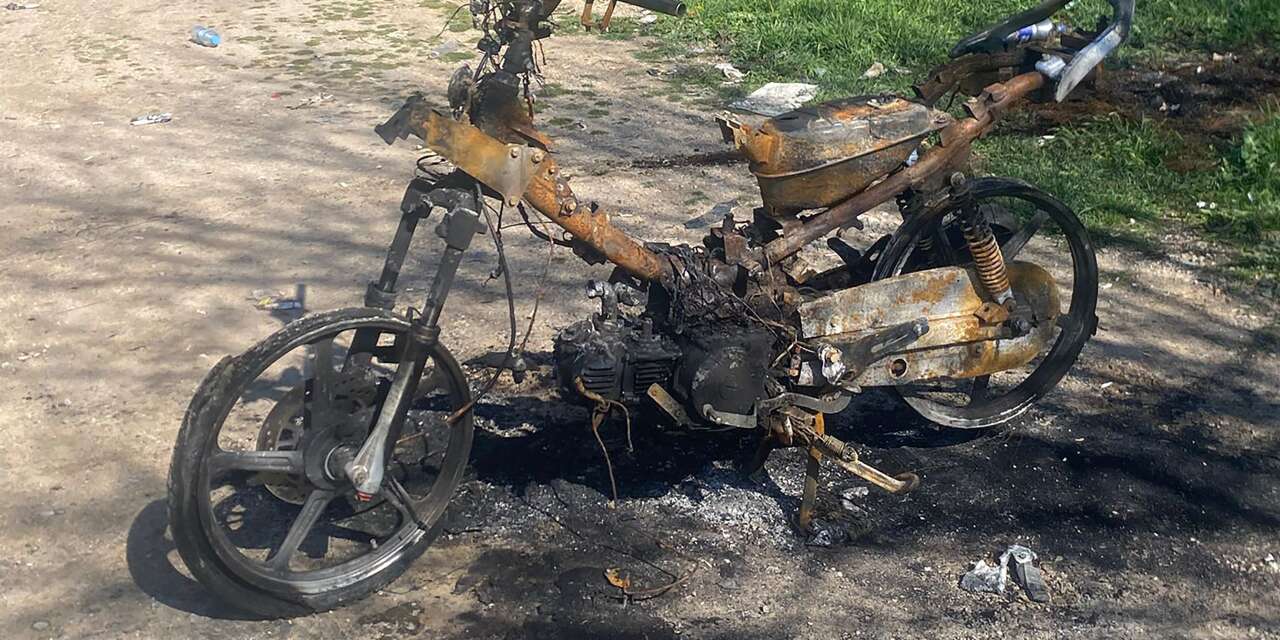 50 bin TL’lik motosikletine gelen cezayı öğrenince ateşe verdi